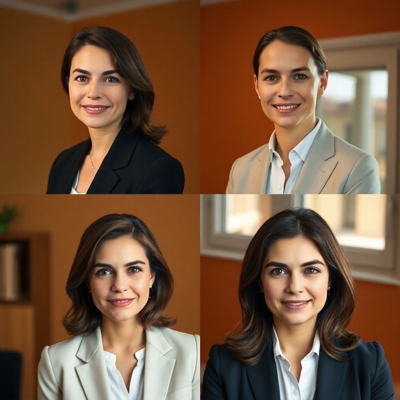 Grid of four headshot-style portraits of the firm's principals